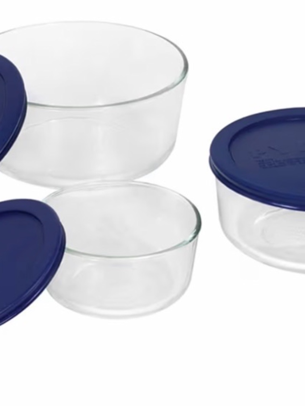 Pyrex Bowls Only - No Lids